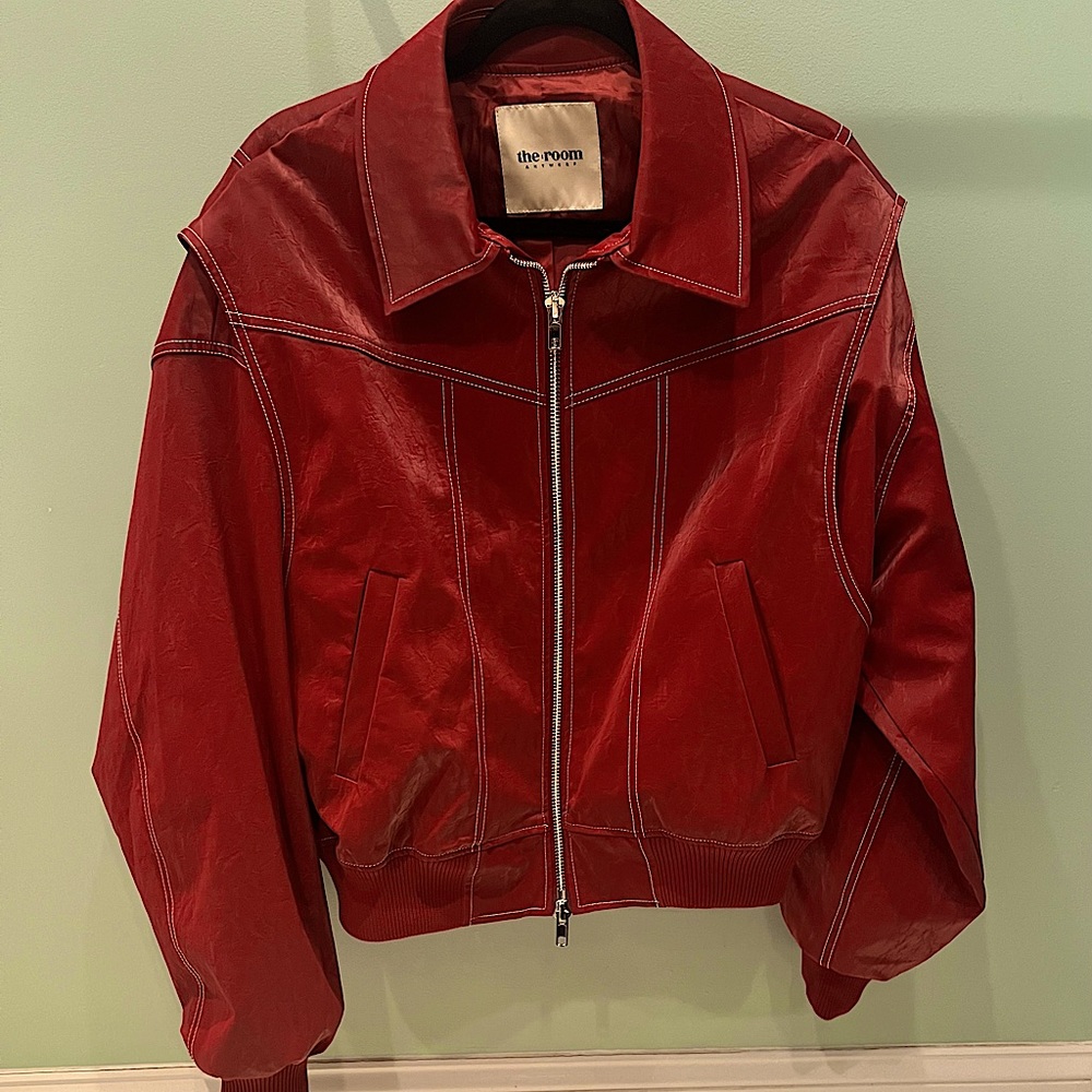 Red the room Antwerp bomber jacket - one size fits all!